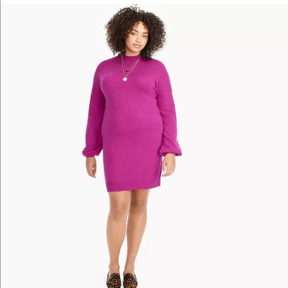 New!! J. Crew X Universal Standard Mock Dress - Picture 2 of 10